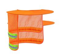 Construction Sun Shade - Safety Helmet Sun Cover, Full Brim Helmet | Lightweight Hard Hat Cape, Uv Sun Shield Attachment for Workers, Utility Crews, Outdoor Site Safety Wear