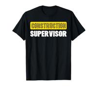 Construction Supervisor Worksite Leader Construction Worker T-Shirt