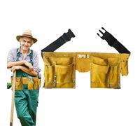 Construction Tool Belt - Portable Heavy Duty - Utility Belt Work Tool Organizer,for Garden Maintenance Home Outdoor Workshop Crafting Utility Repair Organization