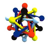 Construction Toy Game Linking Flowers Chain Stacking Stars Galaxy Kids Connect