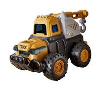 Construction Truck - Beach Sandbox Excavator Toy, Realistic Constructions Vehicle Model, Kids Engineering Play Truck Set, Durable Sand Digger Toy, Stem Learning Construction Toys for Birthday