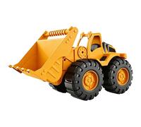 Construction Truck Set, Rotating Cabin Excavator, Inertia Driving Sandbox Vehicle with Flexible Boom Build, Lightweight Engineering Play Kit, Excavator Toy for Preschool Use