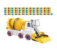 Construction Truck Toys, Educational Bead Set - Trucks Push and Forward Toys - For Travel Development School Home Play Time Skills Education Preschool Boy and Child