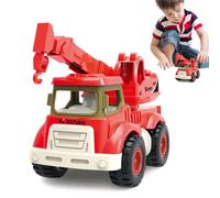 Construction Truck Toys Stable Multipurpose Construction Vehicles | Toy Construction Trucks for Little Kids Boys Girls Outdoor Sandbox Indoor Play Birthday Party Favors Christmas Stocking