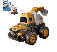 Construction Truck Toys,with Movable Joints Beach Excavator,Construction Vehicles for Kids - for Playrooms Daycare Sandbox Play Outdoor Party Birthday Boys Girls Preschools