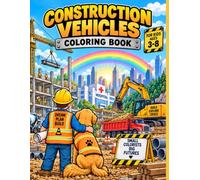 Construction Vehicles Coloring Book: Big Machines. Big Dreams. Brighter Tomorrows