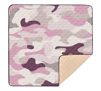 Construction Vehicles Dump Truck Grader Taupe Soft Thick Baby Playmat for Floor Cozy Breathable Tummy Time Activity Mat for Babies Infants Toddlers, 50'' x 50''