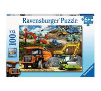 Construction Vehicles Xxl 100 Pieces - Brand New And Sealed