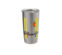 Construction Worker Costume Halloween Stainless Steel Insulated Tumbler