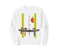 Construction Worker Costume Halloween Sweatshirt