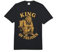 Construction Worker King of The John Fun Comfort Colors Adult Heavyweight T-Shirt