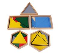 Constructive Triangles Triangle Matching Toy Infant Kids Early Learning Toy
