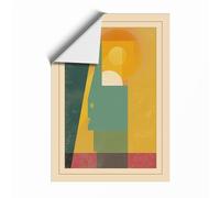 Constructivist Forms Geometric Unframed Wall Art Print A3 (42×29.7cm), Wall Decor for Living Room, Bedroom, Office & Home, Art Gift
