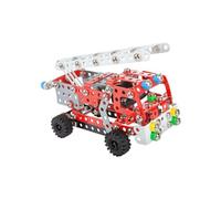 Constructor Fire Engine - Metal Construction Set - 314 Pieces - Assembly Fire Truck - STEM Set from 8 Years