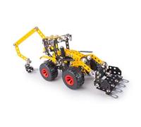 Constructor Pro Noah - Metal Construction Set - 434 Pieces - Multi-Accessory Vehicle to Assemble - Expert Set from 8 Years