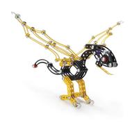 Constructor Pterodactyl - Metal Construction Set - 282 Pieces - Flying Dinosaur to Assemble - STEM Set from 8 Years