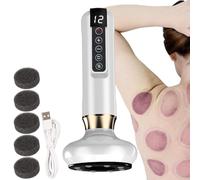 Consultation Therapy Device: 12 Level Thermal Therapy, Electric Cellulite Remover | Smart Spompuum Cupping Massorger, Dynamic Suction Cup Machine, Sha Scraper, Estimu