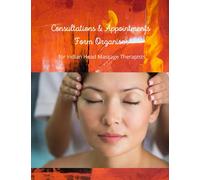 Consultations & Appointments Form Organiser for Indian Head Massage Therapists