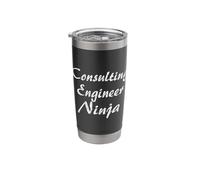 Consulting Engineer Tshirt Job Occupation Work Title Stainless Steel Insulated Tumbler