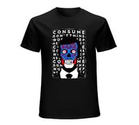 Consume They Live Horror Thriller Birthday Movie Parody Men's T-Shirt Unisex Black Cotton Print Tee Shirts XXL
