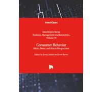 Consumer Behavior - Micro, Meso, and Macro Perspectives (Business, Management and Economics)