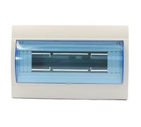 Consumer Unit Circuit Breaker, Miniature Circuit B ABS Plastic Waterproof Power Distribution Protection Box Circuit Breaker Electronic Junction For 9-12 Ways Break(For 9-12 ways)