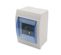 Consumer Unit Circuit Breaker, Miniature Circuit B ABS Plastic Waterproof Power Distribution Protection Box Circuit Breaker Electronic Junction For 9-12 Ways Break(For 3-4 ways)