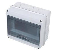 Consumer Unit Circuit Breaker, Miniature Circuit B Distribution Protection Box Charging Banks Electrical Boxes Breaker Weatherproof Plastic PC Small Stations
