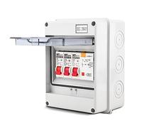 Consumer Unit Circuit Breaker Panel, IP65 Plastic Leakage Circuit Breaker, Garage Consumer Unit, Garage Box Mini, Electric Consumer Unit (2 Way)