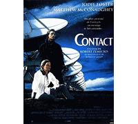 CONTACT 116x158 cm - Jodie Foster - Original Cinema Poster