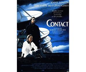 CONTACT 116x158 cm - Jodie Foster - Original Cinema Poster