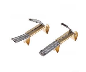 Contact Brushes for Carrera 143/132 RC Track Racing Cars, 2 Pack, Metal Motor Brush Blades Sheets, Compatible with Slot Car Models