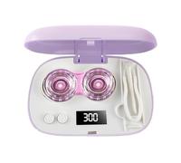 Contact Cleaner Case Ultrasonic 5-Level Timer with Mirror