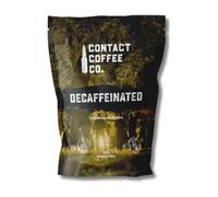Contact Coffee Decaf: Swiss Water Decaffeinated Coffee Beans 227g | Smooth, mild and sweet | Roasted peanut, milk chocolate, cookie dough | 99.9% caffeine free | Veteran owned, UK roasted