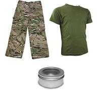Contact Left Kids Pack 3 HMTC MTP Multicam Camo Shirt & Pants with Free Bug Viewer! (7-8 Years)