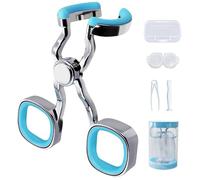 Contact Lens Applicator Tool, Contact Lens Wearing Aid & Remover Tool with Contact Lens Case, Sucker+Tweezer with Soft Tip, Easy to Use