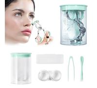 Contact Lens Applicator Tool - Eye Contact Removal Tweezers, Scleral Lens Inserter, Contact Lens Case, Contact Lens Eyelid Wearingtool for Travel