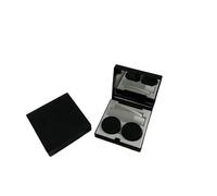 Contact Lens Cases,Contact Lenses Case Box 3pcs Elegant Lens Container Women DIY Contacts Case Men Color Contact Lenses Storage Box Portable Travel Set(Black)