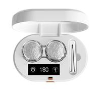 Contact Lens Cleaner Machine, Portable Ultrasonic Cleaner, Soft Lens Cleaning Device with Compact Design, Eyewear Cleaning Tool with Durable Build, Home Travel Accessory Easy