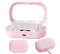 Contact Lens Cleaning Case - LCD Display Cleaner Case, Portable Ultrasonic Cleaner, Travel Cleaner | 3.94 Inch Cleaning Case for Home, Business Trip, Office, Holiday, Commuting, Shl