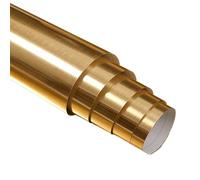 Contact Paper Self Adhesive, PVC Vinyl Sticker Film for Home Appliances and Walls Gold Multiple Sizes(Gold,60cm x 3m)