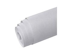 Contact Paper Wall-Cover Smooth Cabinet, Non-Woven Adhesive Sheet | Paintable , Simple Installation, Safe Material For Bedroom, Accent Television, Room Decoration