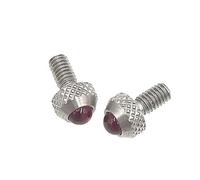 Contact Points for Dial Indicators Linear Gage Indicator Ball Tips 2 Pieces M2.5 Thread Shank 5mm Diameter 3.8mm Length (Ruby Ball Tip)