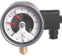 Contact Pressure Gauge Double NO 0..6bar (87psi) Stainless Steel/Brass 160mm Class 1 Below Connection