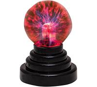 Contact Sensitive 3 Inch Party Plasma Ball - Powered by Either USB or 3X AA Batteries