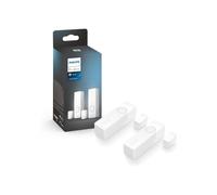 Contact Sensors - Philips Hue - Secure - x 2 - Door or window - Easy installation - Control from the app - White