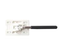 Contactless Car Parking Toll - Contactless Toll Pole, Parking Fee Pay Auction | Credit Card Holder Tool, Pure White + Elegant Black, riferimento alla descrizione, Please refer to