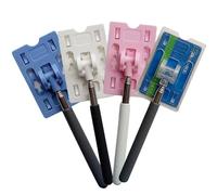 Contactless Parking Toll Paying Rod - Stainless Steel Card Holder, Telescopic Underground Parking Tool, Parkings Payment Aid | Car Parkings Garage Entrance Payment Machine Access Vehicle Safety Device