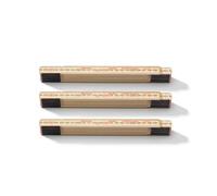 Contactmeter 2 m Multipack 3 Pieces I Hultafors I Folding Ruler 2 m with Inverted Scale for Appropriate Measurements I Made in Sweden I 3 x 2 Metre Ruler Made of Glass Birch I 101812