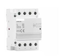 Contactor 4p 40a 63a 4no 4nc 2no2nc 3no1nc Domestic use or for Charging Stack contactors Industrial Electrics ZFUGEDRLI (Color : 4p 40a 4no)